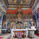 Obrazek: Wnętrze Cerkiew św. Michała Archanioła Polany